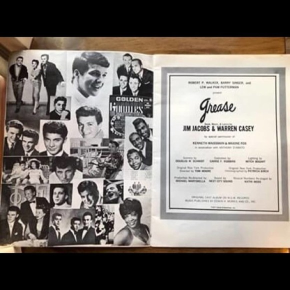Grease Program Booklet Musical vintage 1977 Promo collection media Book magazine - Picture 3 of 10